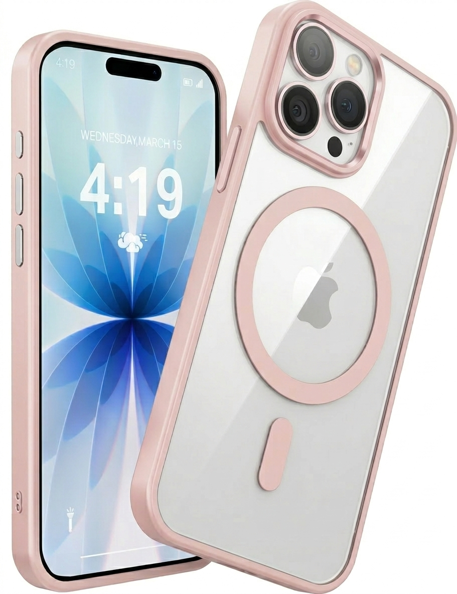 Ipone 17 Pro Max Case Pink